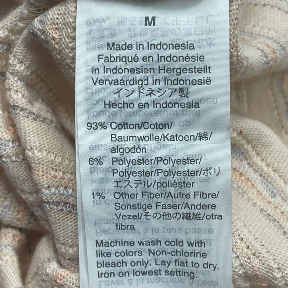 Madewell Raw-Edged Hangout Muscle Tank in Textured Stripe - Picture 4 of 8